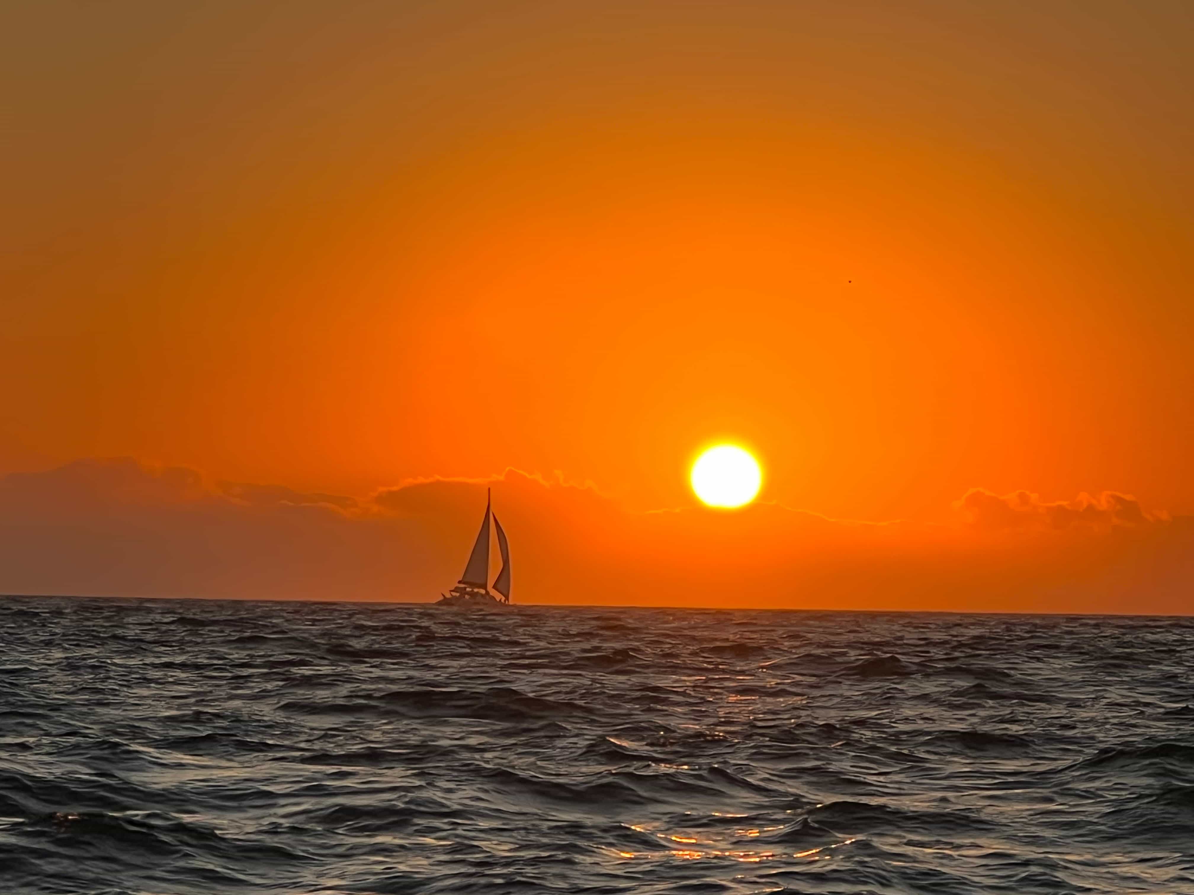 Velero Navegante PV Sunset